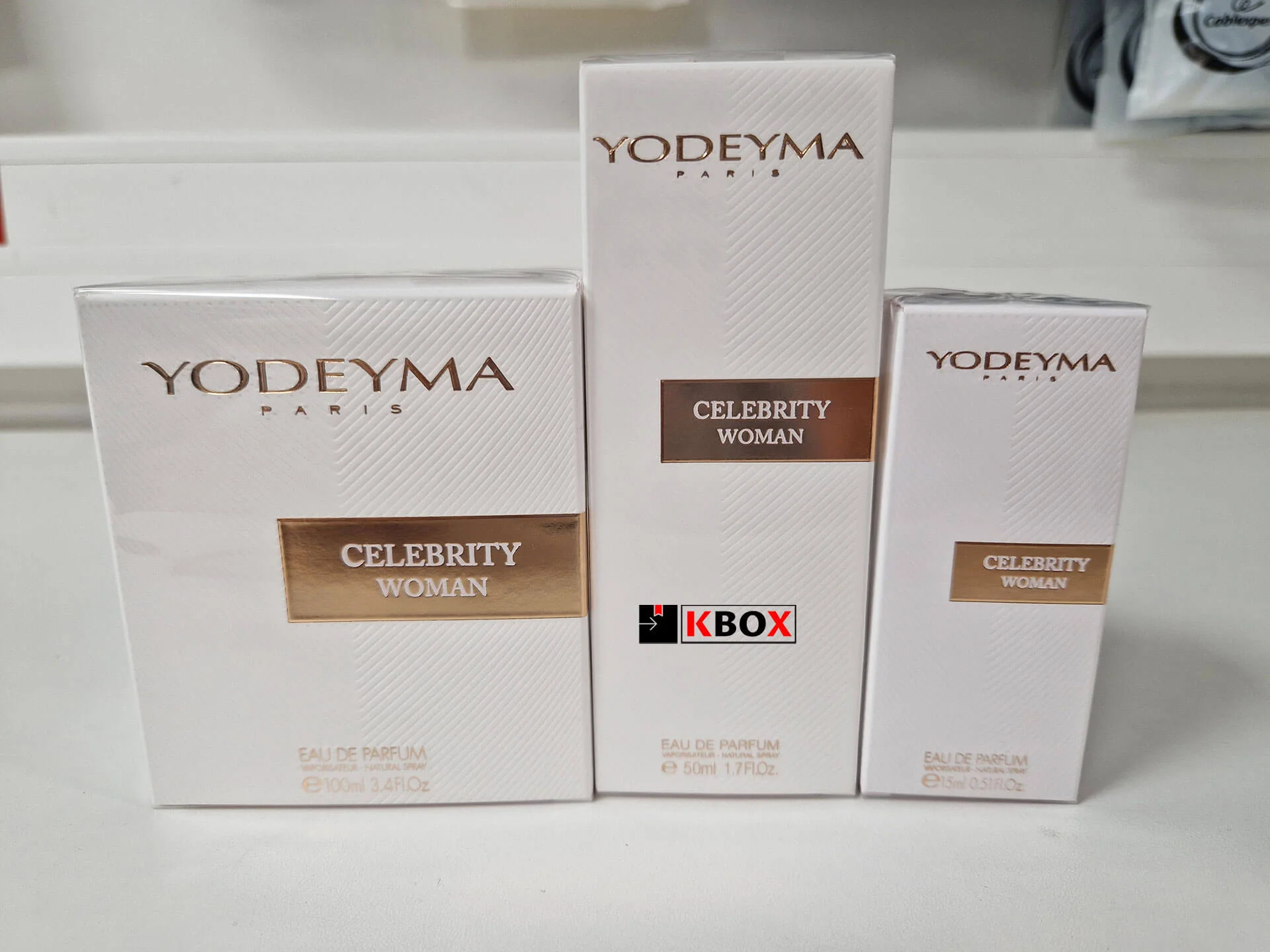 Yodeyma Celebrity Woman 100 ml 50 ml 15 ml eredeti parfümök