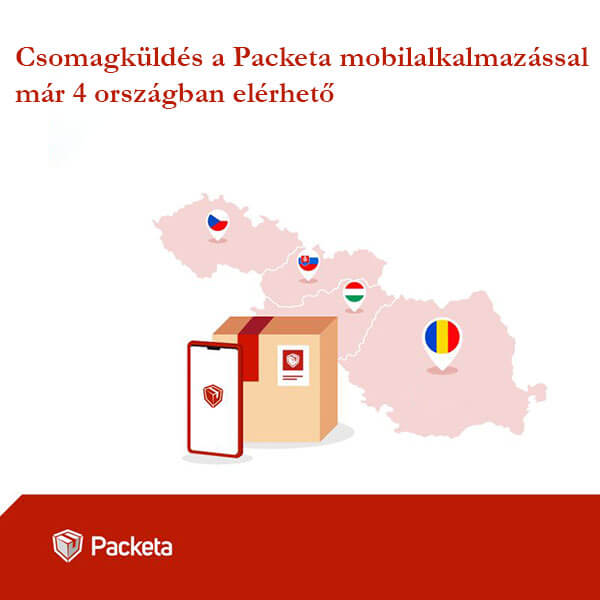 packeta mobilalkalmazás csomagküldés